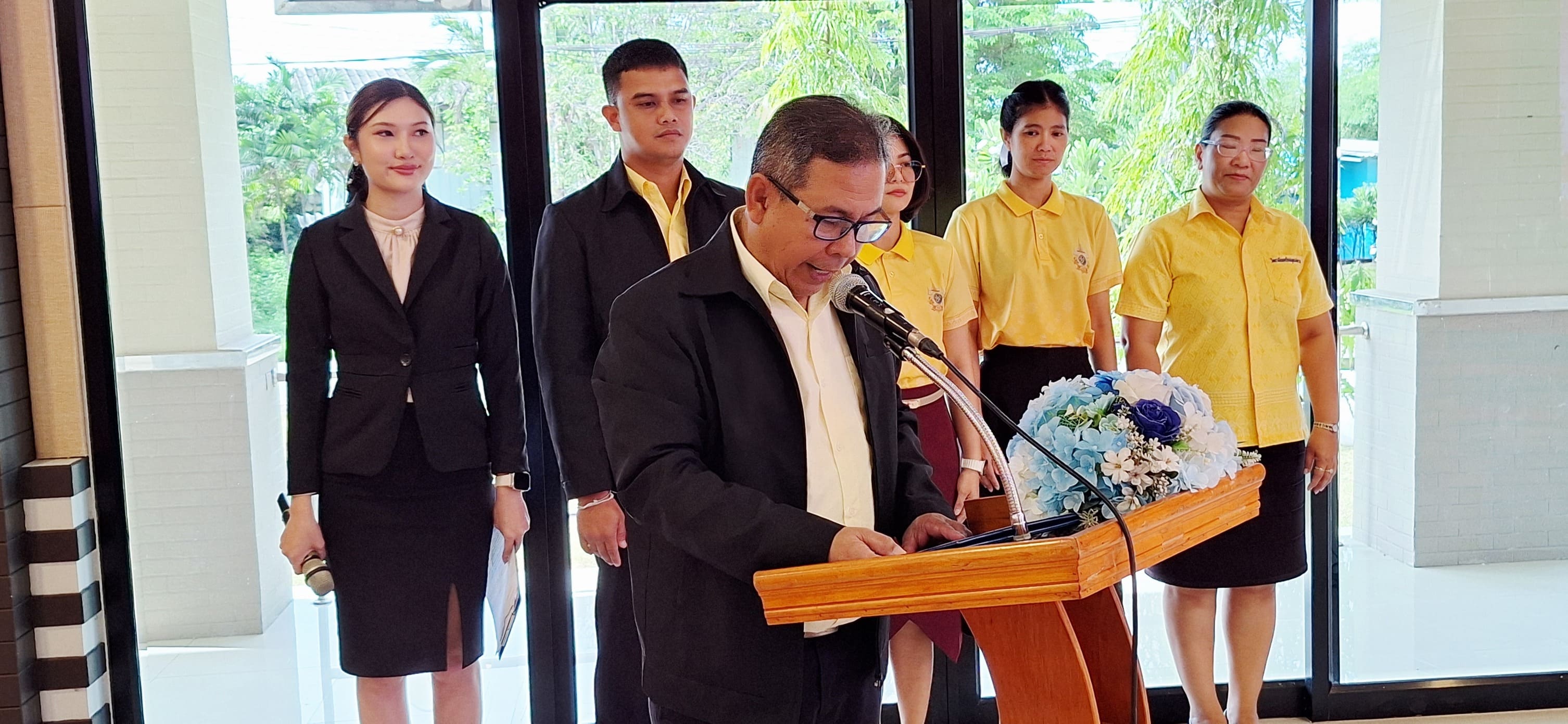 โครงการขยายและยกระดับการจัดการอาชีวศึกษาระบบทวิภาคีคุณภาพสูง กิจกรรมย่อย อบรมเชิงปฏิบัติการจัดทำแผนก
